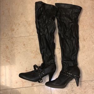 Chinese Laundry OTK Boots